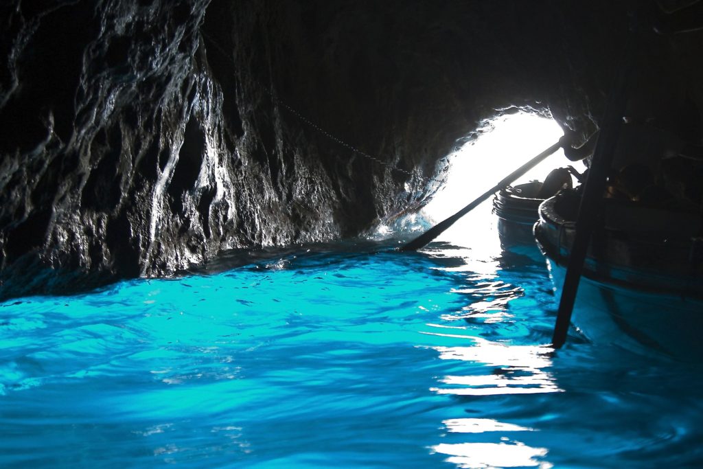 Gruta Azul em Capri