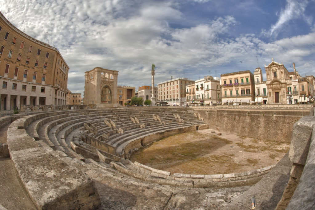 Anfiteatro Romano de Lecce.