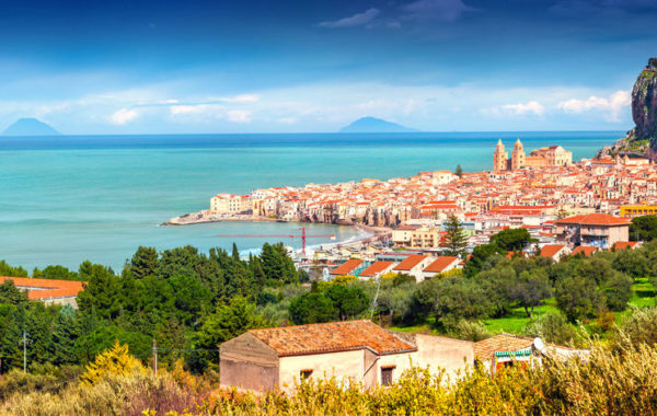 Panorama de Cefaù - Sicília.