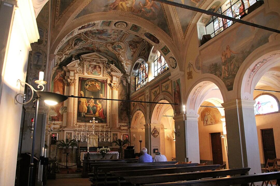 Mosteiro de Santa Caterina del Sasso - Lago Maggiore.