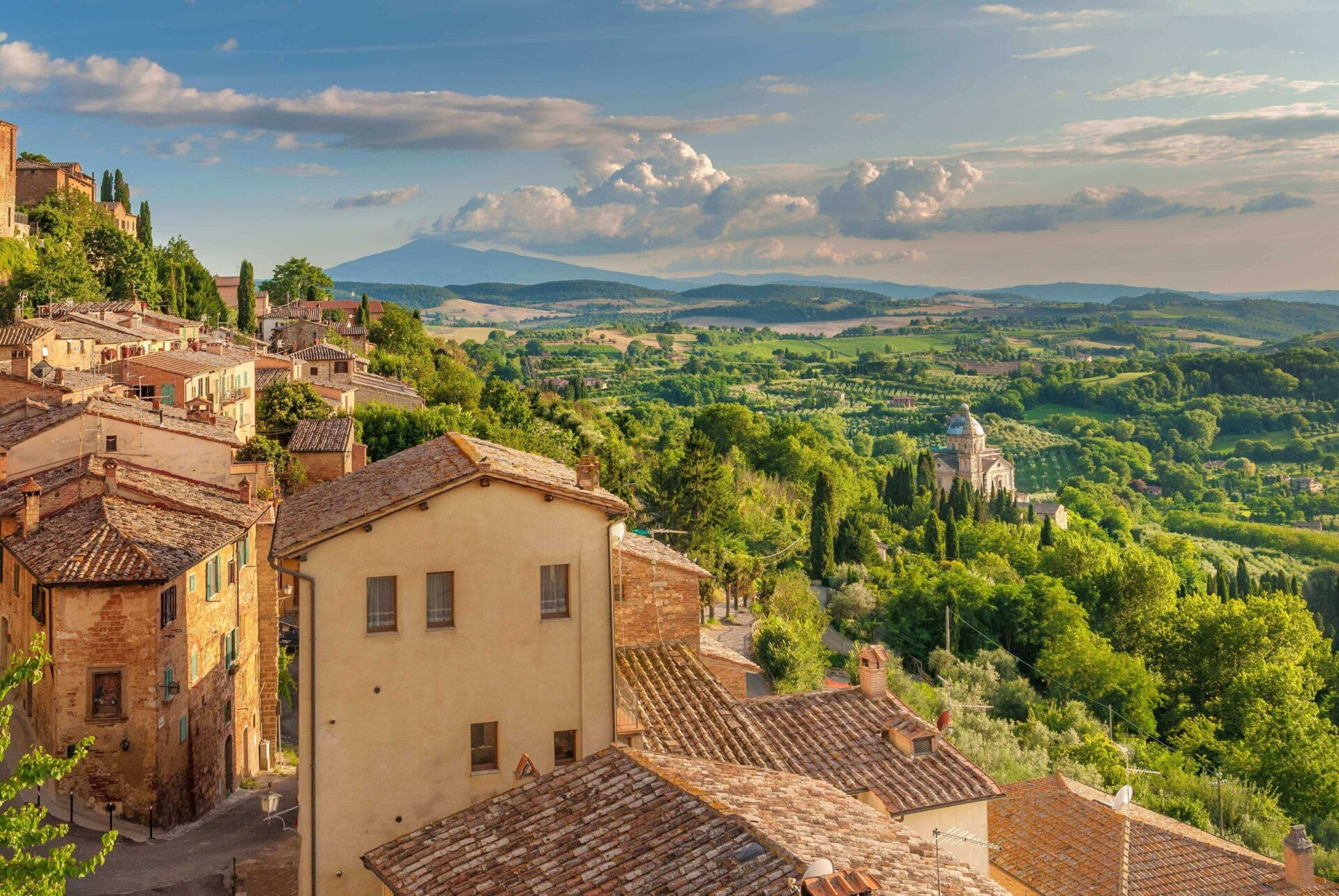 Vista aérea de Montepulciano - Toscana. Foto: Jaroslaw Pawlak / 123RF