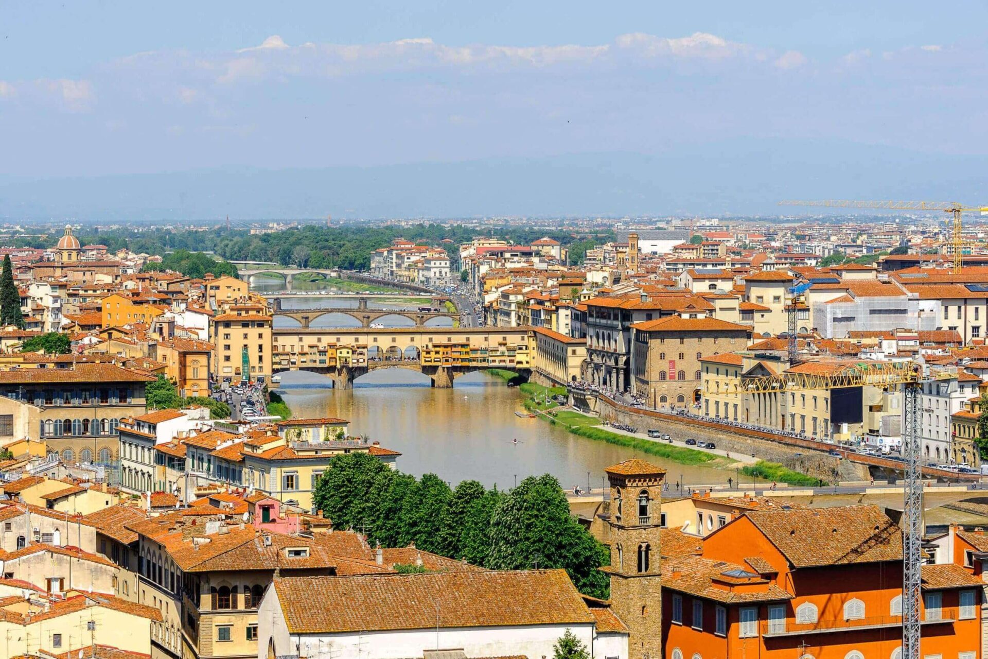 Vista do Ponte Vecchio - Florença. Foto: Anton Ivanov / 123RF