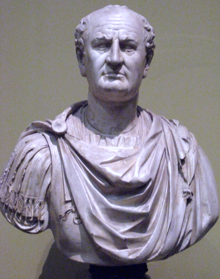 Busto de Vespasiano - Imperador do Império Romano.