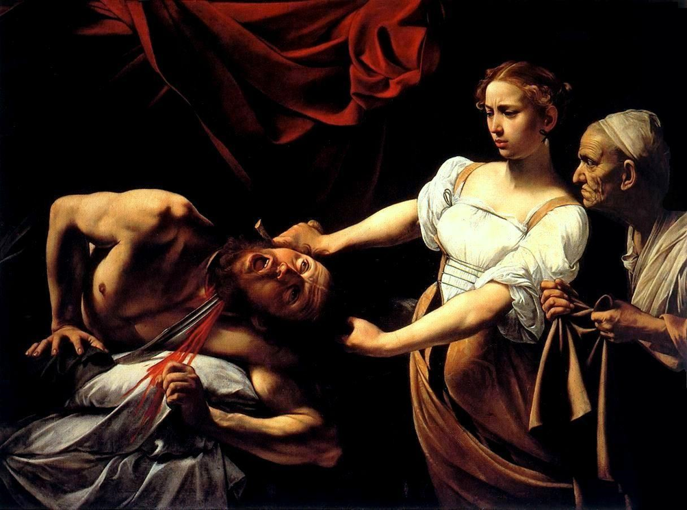 Judite e Holofernes de Caravaggio