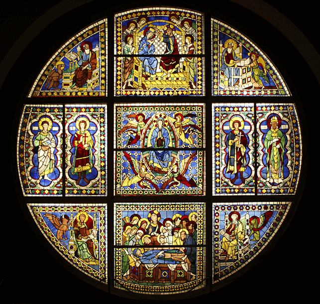 Famoso vitral de Duccio di Buoninsegna o original hoje é conservado no Museo dell’Opera del duomo.