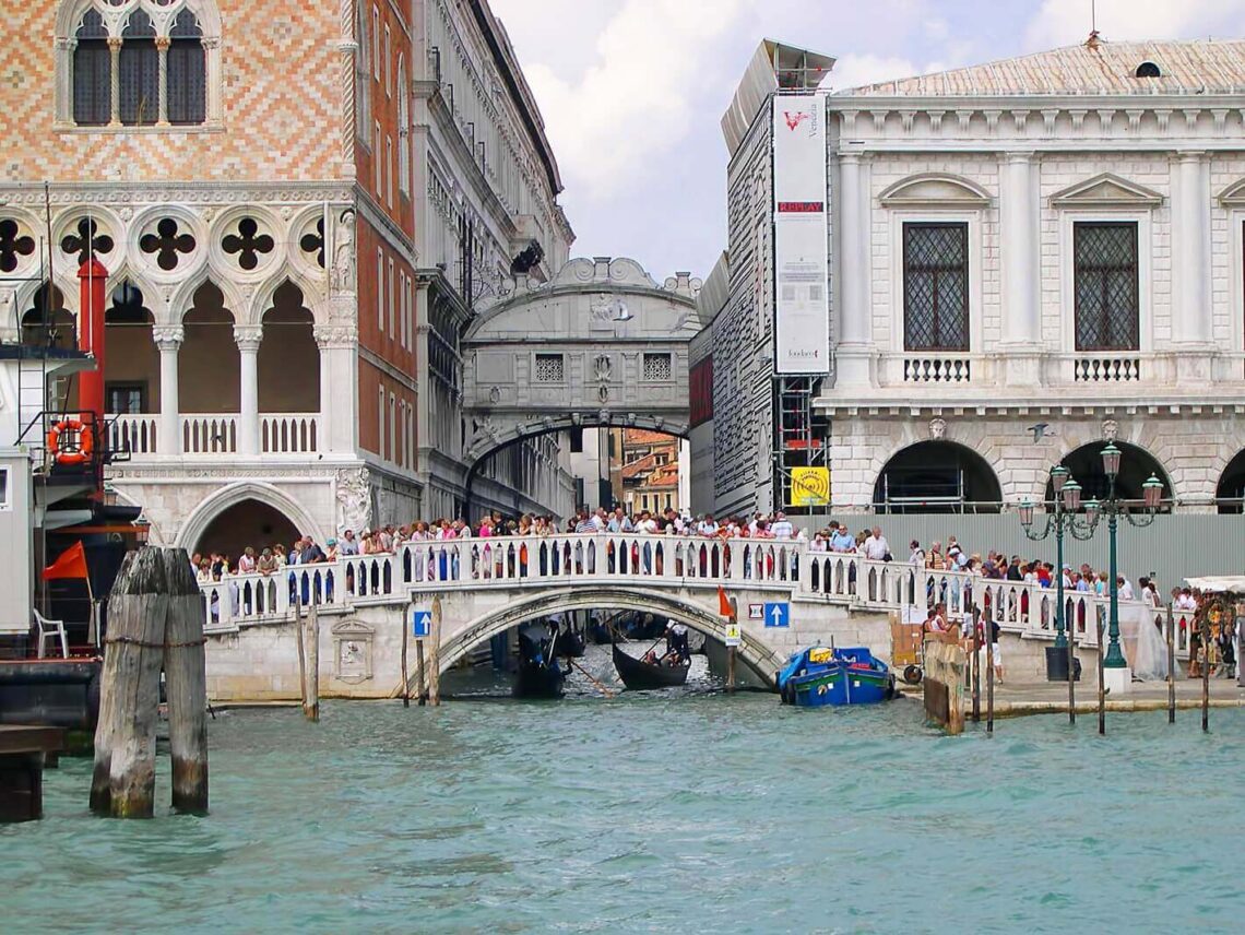 Ponte della Paglia, Veneza.