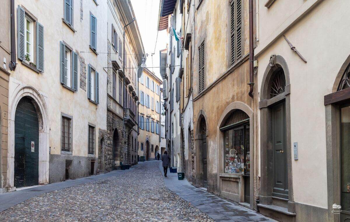 Via Salvecchio - Bérgamo Alta.
