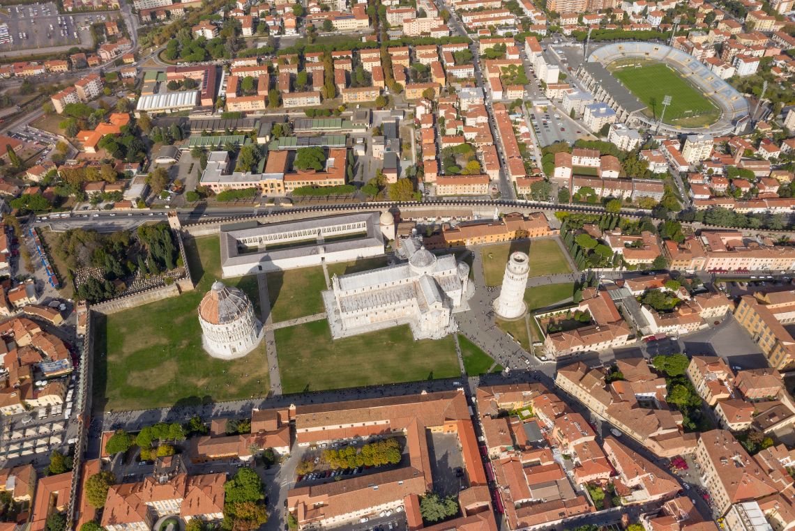Pisa, Piazza dei Miracoli - Cidades da Toscana.
