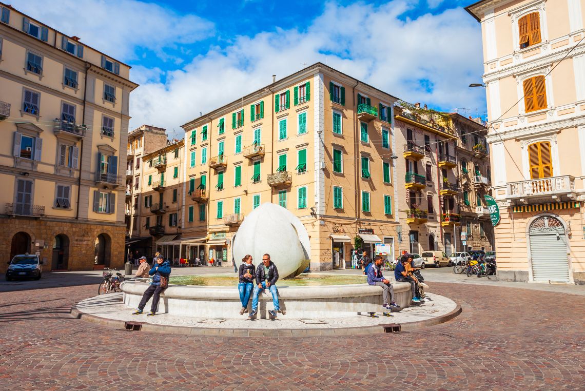 Piazza Garibaldi, La Spezia - Itália