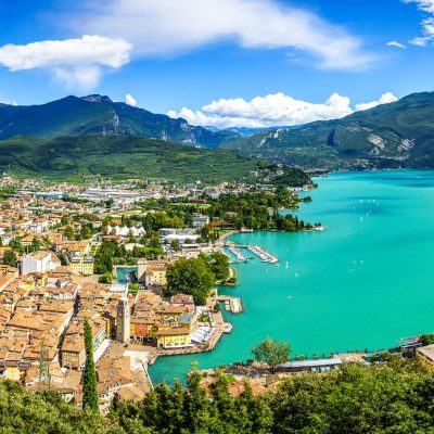 Lago de Garda, norte da Itália.