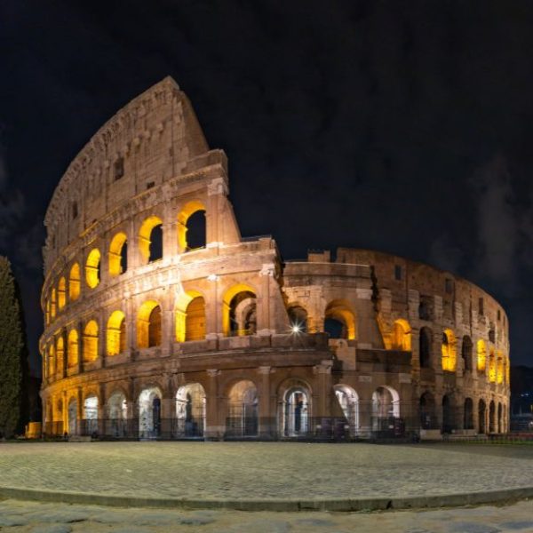 Roma iluminada, Coliseu.